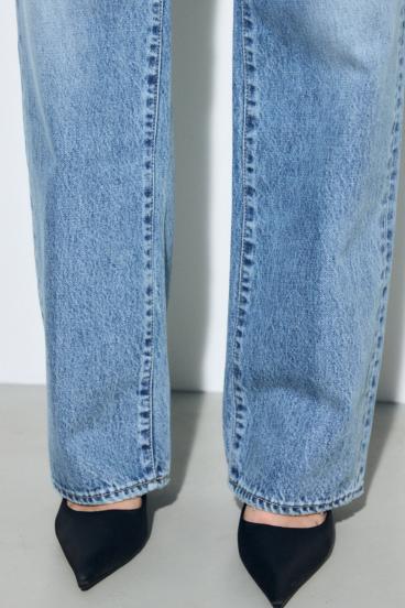 AZUL DENIM ストレートデニムロング丈 詳細画像