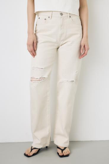 AZUL DENIM ダメージストレートデニム 詳細画像