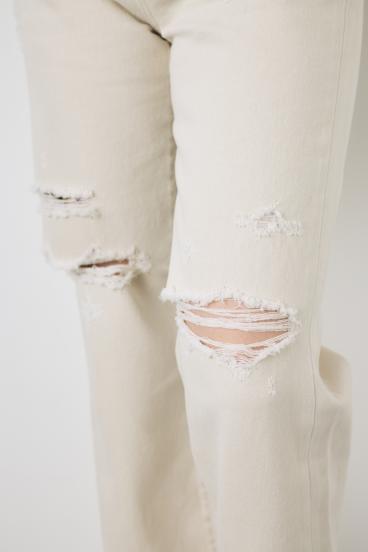 AZUL DENIM ダメージストレートデニム 詳細画像