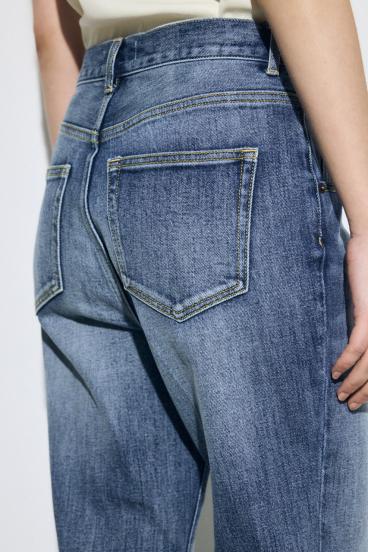 AZUL DENIM センタープレスフレアデニム 詳細画像