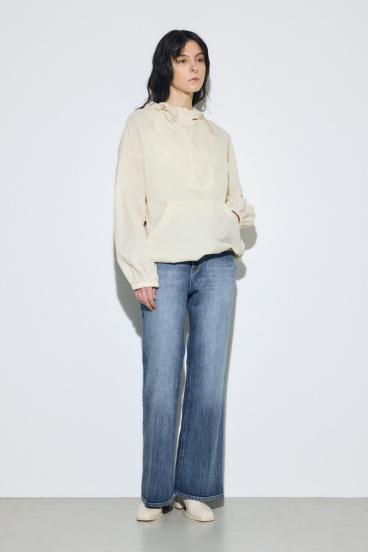 AZUL DENIM センタープレスフレアデニム 詳細画像