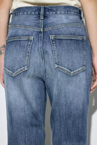 AZUL DENIM センタープレスフレアデニム 詳細画像