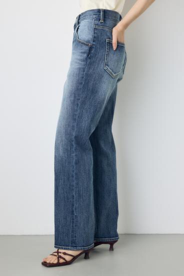 AZUL DENIM センタープレスストレートデニム 詳細画像