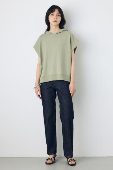 AZUL DENIM センタープレスストレートデニム 詳細画像