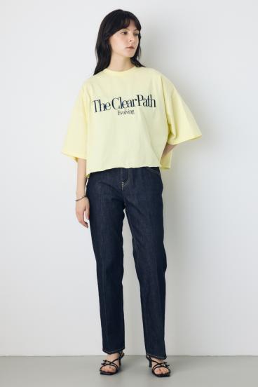AZUL DENIM センタープレスストレートデニム 詳細画像