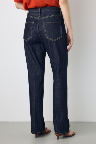 AZUL DENIM センタープレスストレートデニム 詳細画像