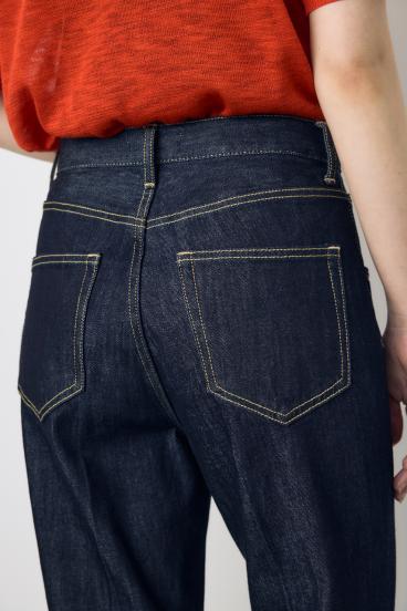 AZUL DENIM センタープレスストレートデニム 詳細画像
