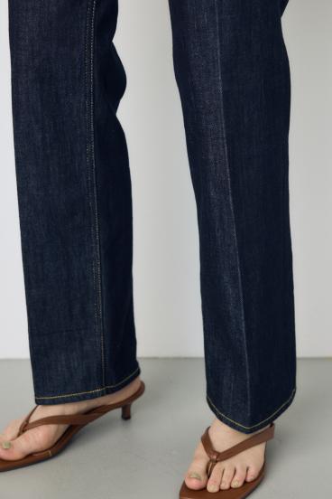 AZUL DENIM センタープレスストレートデニム 詳細画像