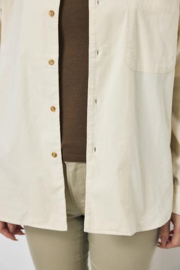 コーデュロイリラックスポケットシャツ 詳細画像