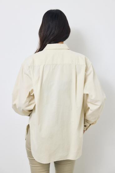 コーデュロイリラックスポケットシャツ 詳細画像