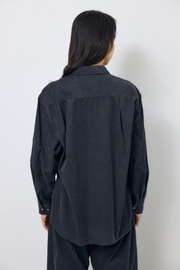 コーデュロイリラックスポケットシャツ 詳細画像