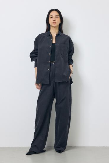 コーデュロイリラックスポケットシャツ 詳細画像