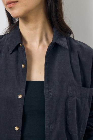 コーデュロイリラックスポケットシャツ 詳細画像