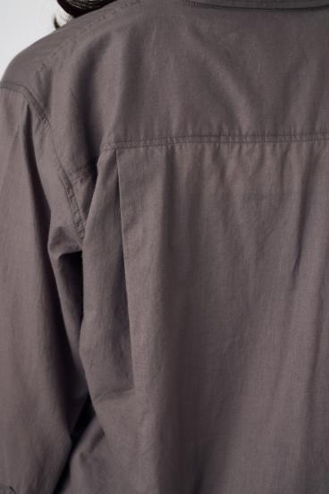 ベーシックコットンシアーシャツ 詳細画像