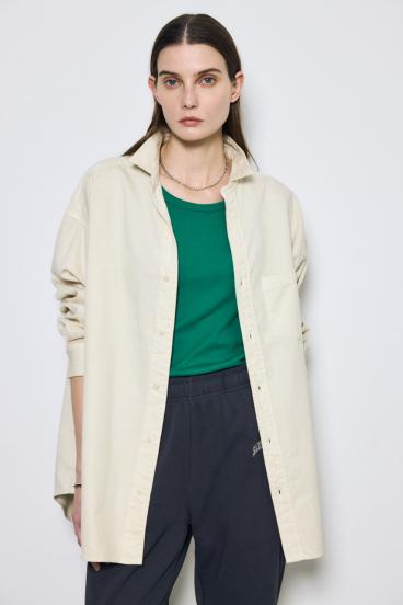 アーバンリラックスコットンシャツ 詳細画像