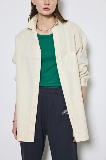 アーバンリラックスコットンシャツ 詳細画像