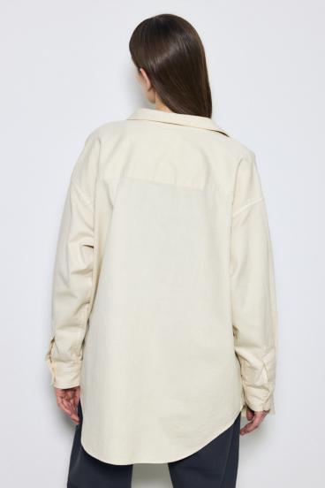 アーバンリラックスコットンシャツ 詳細画像