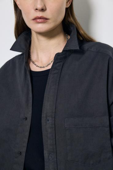 アーバンリラックスコットンシャツ 詳細画像