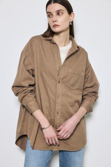 アーバンリラックスコットンシャツ