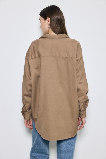 アーバンリラックスコットンシャツ 詳細画像