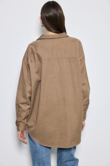 アーバンリラックスコットンシャツ 詳細画像