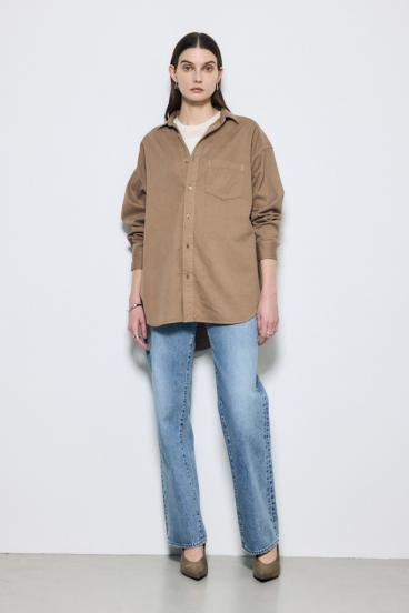 アーバンリラックスコットンシャツ 詳細画像