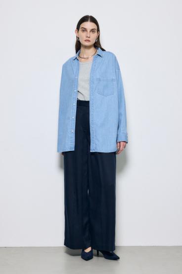 アーバンリラックスコットンシャツ 詳細画像