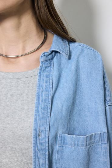 アーバンリラックスコットンシャツ 詳細画像