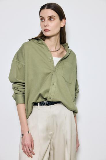 アーバンリラックスコットンシャツ