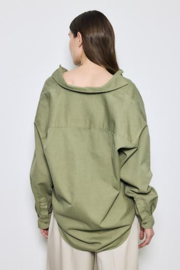 アーバンリラックスコットンシャツ 詳細画像