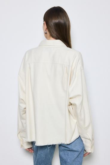 アーバンチェックフリンジショートシャツ 詳細画像