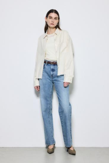 アーバンチェックフリンジショートシャツ 詳細画像