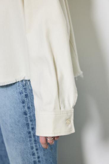 アーバンチェックフリンジショートシャツ 詳細画像