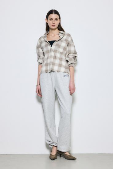 アーバンチェックフリンジショートシャツ 詳細画像