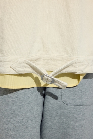 【SS先行アイテム】【着丈バリエ】コットンリネンプリーツブルゾン 詳細画像