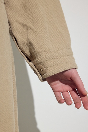 【SS先行アイテム】【着丈バリエ】コットンリネンプリーツブルゾン 詳細画像