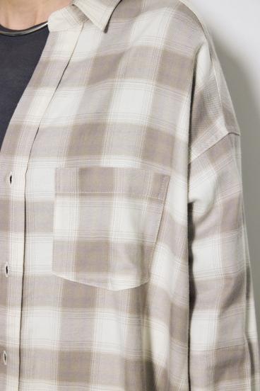 アーバンチェックオーバールーズシャツ 詳細画像