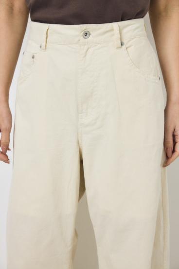 コーデュロイ カーブワイドパンツ 詳細画像