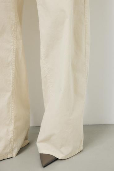 コーデュロイ カーブワイドパンツ 詳細画像