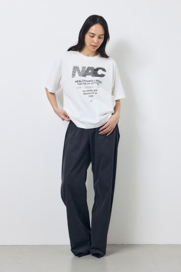 コーデュロイ カーブワイドパンツ 詳細画像