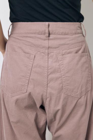 コーデュロイ カーブワイドパンツ 詳細画像