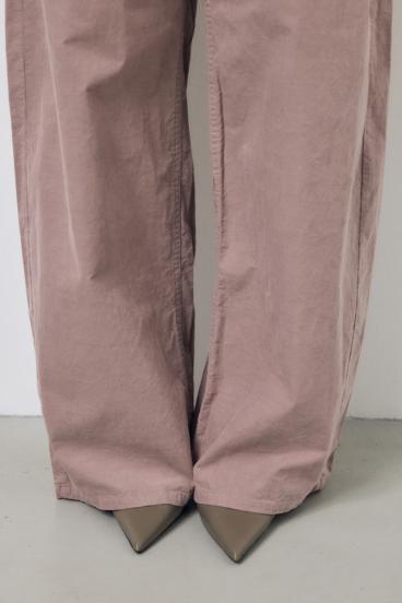 コーデュロイ カーブワイドパンツ 詳細画像