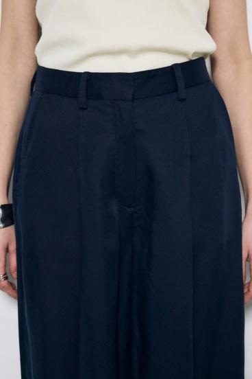 セルロースタックワイドパンツ 詳細画像