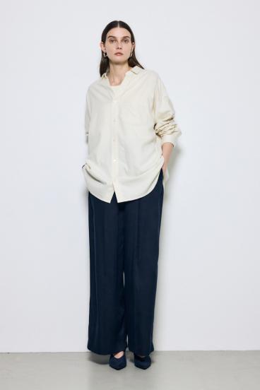 セルロースタックワイドパンツ 詳細画像