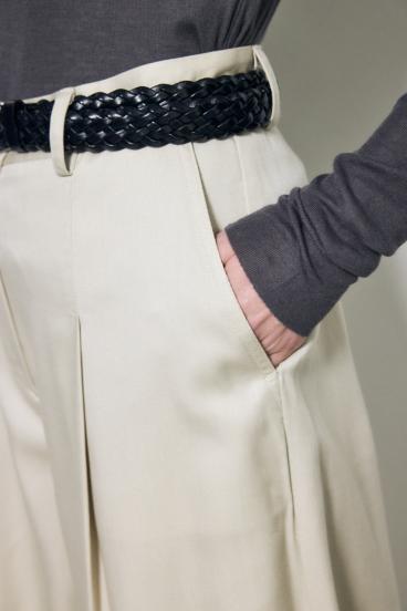 セルロースタックワイドパンツ 詳細画像