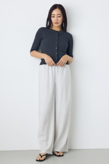 イージーバイアスワイドパンツ 詳細画像