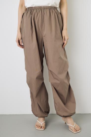 コットンパラシュートパンツ