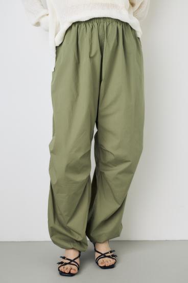 コットンパラシュートパンツ