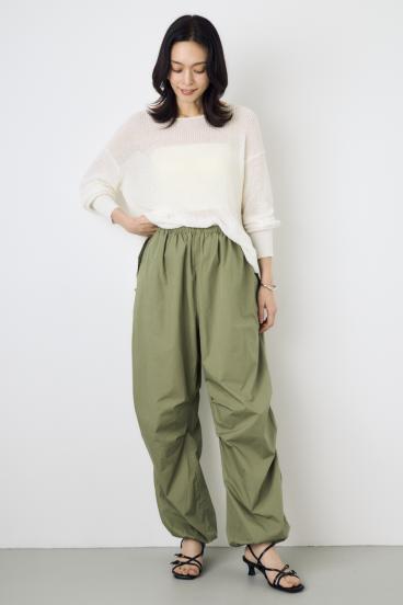 コットンパラシュートパンツ 詳細画像