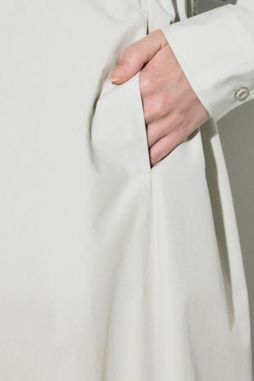 ウエストマークロングシャツワンピース 詳細画像